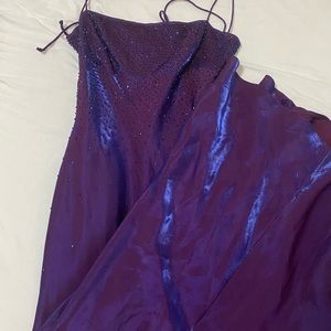 90s style formal dress